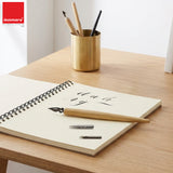 Isomars Wooden Calligraphy Pen Holder with English nib, mapping nib & flex nib for calligraphy, lettering, sketching and artistic writing