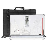 Isomars Architect Kit with Carry Bag | A2 Technical Drawing & Drafting Board (18.5" x 25.5") with Parallel Motion Ruler & Carry Handle | Ideal for Architects, Engineers, Designers, Students & Professionals