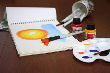 A3 Sketch Pad for Pencil Graphite Ink Crayon Chalk and Light Watercolor