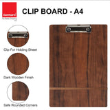 Isomars Clipboard - A4 - Size 33 x 22.8 cm / 13"x9" | Writing Pad