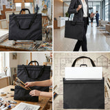 Isomars A3 Art Portfolio Bag with Tool Pouch | Size: 40 x 50 cm / 15.7 x 19.6 inch
