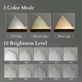 Compact Eye Friendly USB LED Study Lamp with Flexible Gooseneck and Circular Base