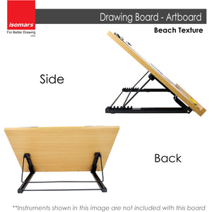 Isomars Drawing & Drafting Board - A1 - 25.5 x 35 inches