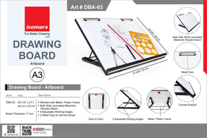 Drawing & Drafting Board - A3 Size - 16"x21"
