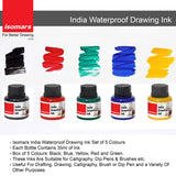 Waterproof Drawing Ink (Set of 5)