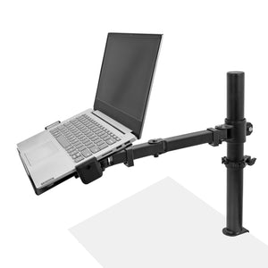 Isomars Laptop Mount Stand - Adjustable Height & Angles. Suitable for Laptop Size from 12 inches to 17 inches (30cm to 43cm).
