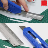 Isomars Aluminium Cutting Rulers Combo Set of 2 (12 Inch & 24 Inch) | Metal Cutting Scale with Inch & CM Markings | Non-Slip Edge for Precision Cutting, Drafting, Measuring & Craft Work