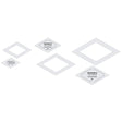 Isomars Quilting Patchwork Shape Scale Set of 3 Article 14 Transparent Templates