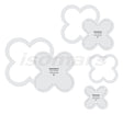 Isomars Quilting Patchwork Shape Scale Template Set of 3 Acrylic Quilting Rulers