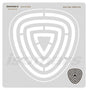 Isomars Quilting Template Fabric Design Tool Transparent Acrylic Stencil