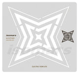 Isomars Star Quilting Template Acrylic Sewing Stencil