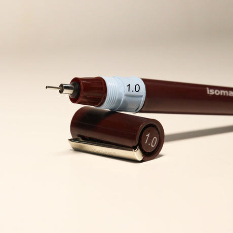 Isomars Technoart 1.0mm Technical Drawing Pen With Waterproof Black Ink Set