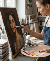 Isomars Professional Artist Brushes For Acrylic Oil Watercolor And Texture Painting