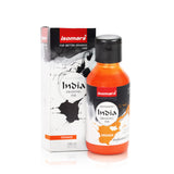India Waterproof Drawing Ink Orange 100ml | Permanent Lightfast Artist Ink for Calligraphy, Airbrush, Illustration & Fabric Painting