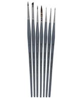 Precision Spotter Brushes For Fine Line Artwork And Decorative Painting