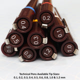 Precision Steel Tip Drawing Pen for Mandala Art Sketching and Line Art