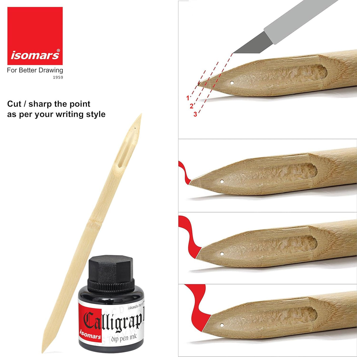 Professional Bamboo Dip Pen for Artists