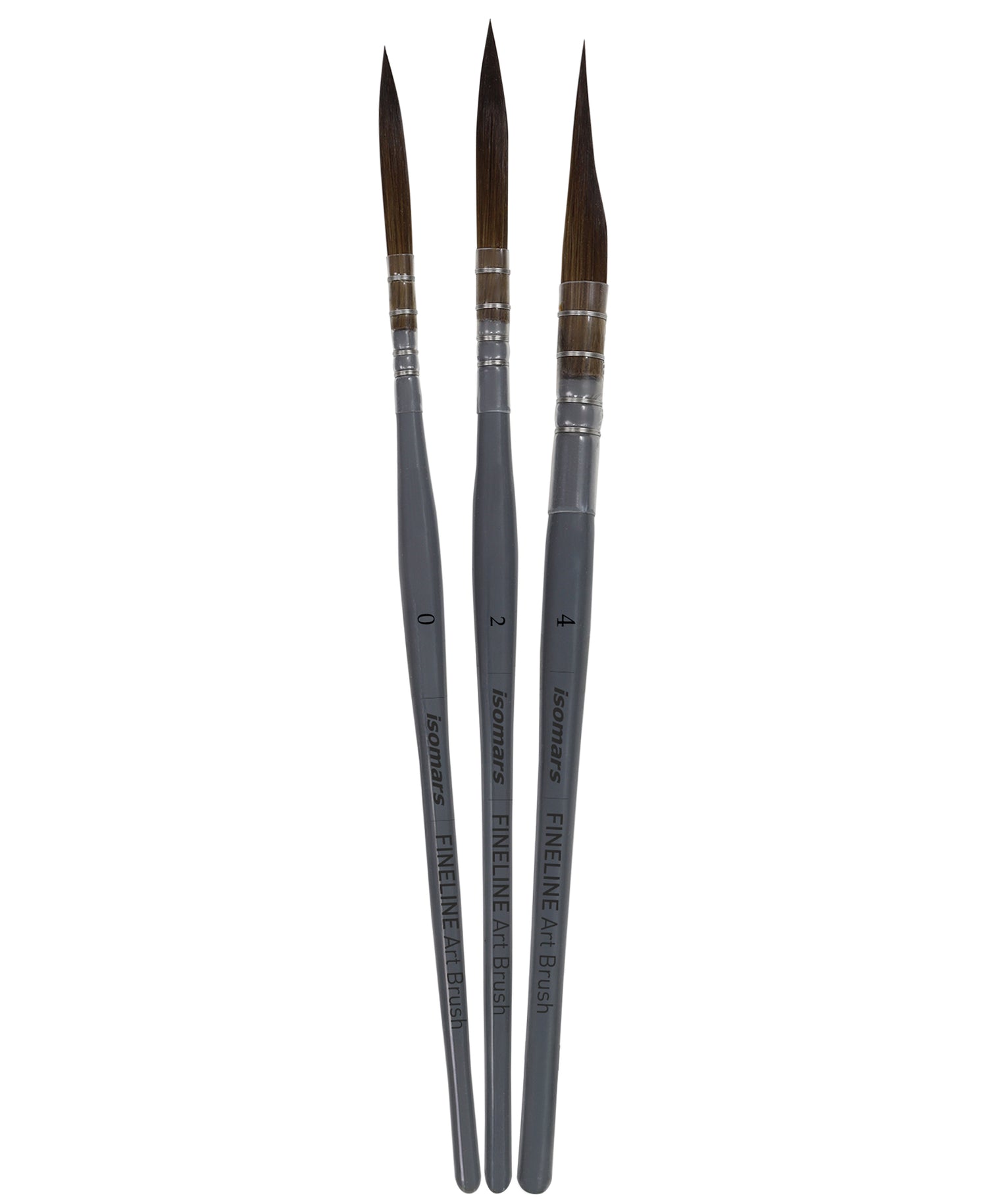 Professional Synthetic Hair Detail Brushes For Fine Line Art And Illustration