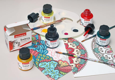 Professional White India Ink for Airbrush Fine Art Mixed Media and Craft Work