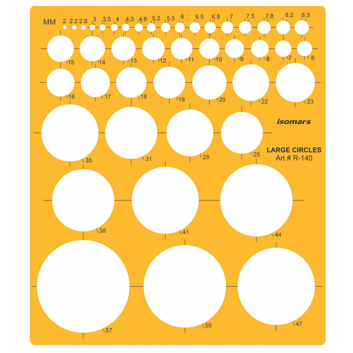 Large Circles Template