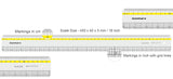 Isomars Clear Acrylic Ruler with Grid Lines 18 Inch | Transparent Precision Measuring Scale for Artists, Architects, Engineers, Designers & Students