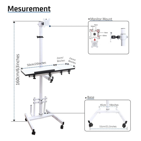 Sit Stand Ergonomic Computer Desk with Keyboard Mouse Tray and CPU Holder