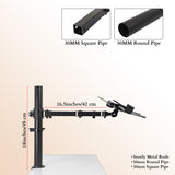 Isomars Laptop Mount Stand - Adjustable Height & Angles. Suitable for Laptop Size from 12 inches to 17 inches (30cm to 43cm).