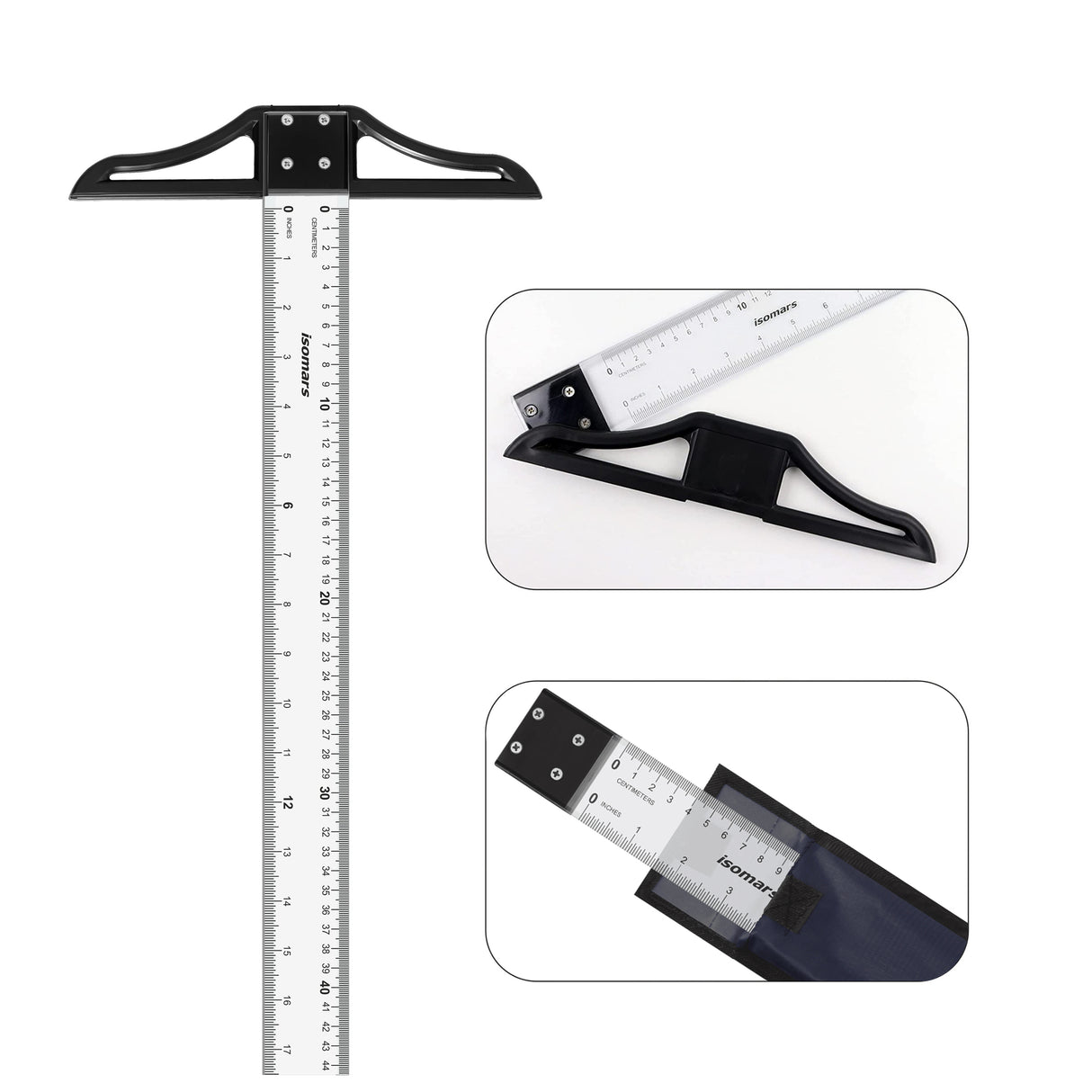 Detachable T-Square Scale