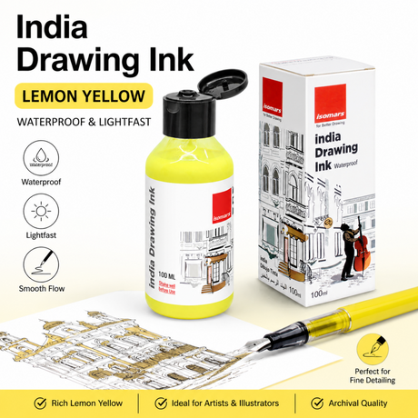 airbrush ink lemon yellow for artists