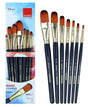 Artist Brush Filbert (Set of 7) - Isomars