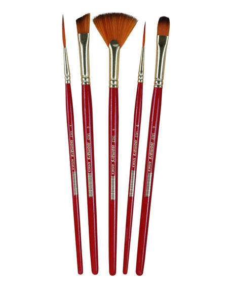 Artist Mix Paint Brush (Set of 5) - Isomars