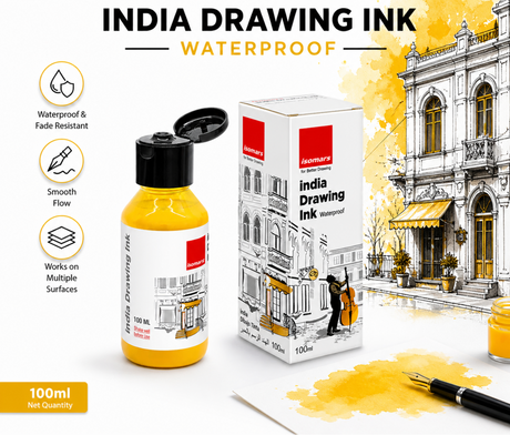 artist drawing ink for fabric canvas wood 5