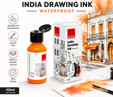 calligraphy ink orange india