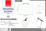 Drawing & Drafting Board(A2 size- 18.5" x 25.5") with Detachable T-Square Scale - Isomars