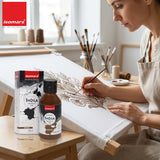 India Waterproof Drawing Ink Brown 100ml | Permanent Lightfast Artist Ink for Calligraphy, Airbrush, Illustration & Fabric Painting - Isomars