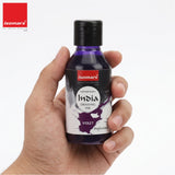 India Waterproof Drawing Ink Voilet 100ml | Permanent Lightfast Artist Ink for Calligraphy, Airbrush, Illustration & Fabric Painting - Isomars