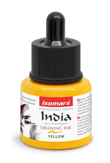 India Waterproof Drawing Ink with Dropper - 35ml - Isomars
