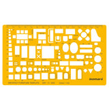 Isomars 1:100 Scale Architectural Drawing Template – Art 1878 - Isomars