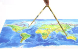 Isomars 22cm Brass Marine/Nautical Divider for Chart Plotting - Isomars