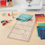 Isomars 6 x 12 Inch Acrylic Quilt Ruler for Sewing & Fabric Cutting - Isomars