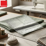 Isomars 8" x 8" Garment Quilting Ruler for Sewing & Cutting - Isomars