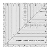 Isomars 8" x 8" Garment Quilting Ruler for Sewing & Cutting - Isomars