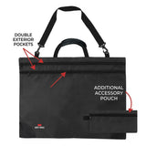 Isomars A1 Art Portfolio Bag with Tool Pouch, 37 x 27 Inches - Isomars