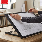 Isomars A2 Drawing Board 25.5 x 18.5" | Adjustable Angle – Black - Isomars