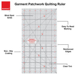 Isomars A3 Self-Healing Cutting Mat with 12 Inch Quilting Ruler and Rotary Cutter | Sewing Tools, Fabric Cutter, Patchwork Ruler, Tailoring & Fashion Designing Kit - Isomars