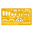 Isomars Architect Combination Template 1:50 Scale – Art 1885 - Isomars