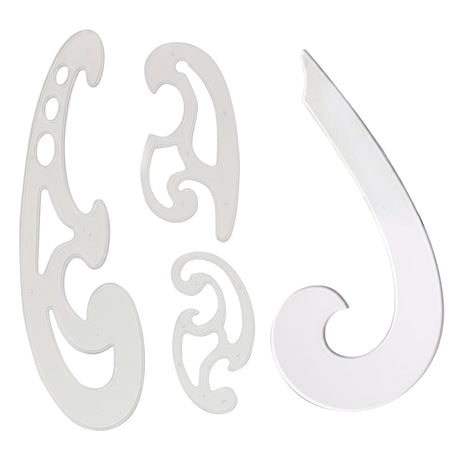Isomars Armhole Curve & French Curves Combo Set for Pattern Drafting - Isomars