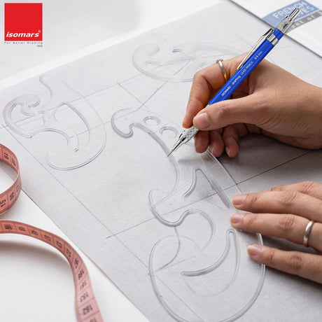 Isomars Armhole Curve & French Curves Combo Set for Pattern Drafting - Isomars
