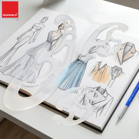 Isomars Armhole Curve & French Curves Combo Set for Pattern Drafting - Isomars