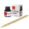 Isomars Bamboo Dip Pen Calligraphy Set with Black Ink 35ml | Hand-Carved Bamboo Calligraphy Pen for Beginners & Artists | Lettering, Sketching & Drawing Tools India - Isomars